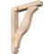 Ekena Millwork Funston Craftsman Smooth Bracket w/ Offset Brace, Douglas Fir, 5 1/2"W x 30"D x 38"H BKT0604X30X38FST04SDF - alternate 1